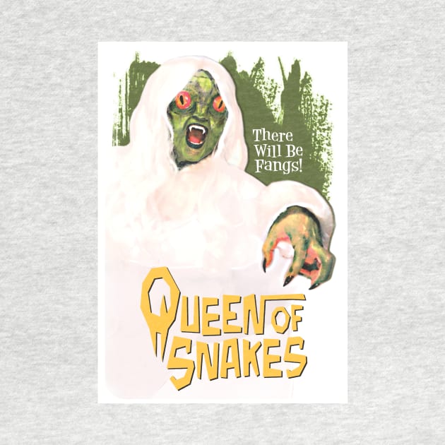 "Queen of Snakes" Poster T-Shirt by SaintEuphoria